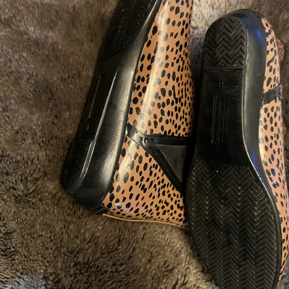 Leoffler Randall Leopard Print Rain Boots - Picture 4 of 4